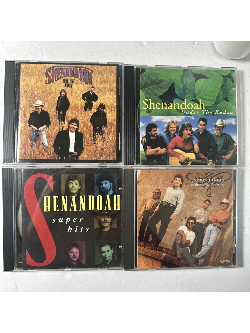 Shenandoah CD Lot 4 Albums Country Long Time Colin’ Under The Kudzu Super Hits